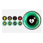 Vitrina Rotaid Plus con alarma fyamedical