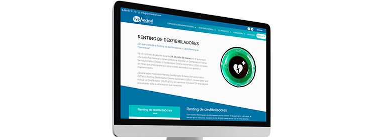 ordenador renting de desfibriladores fyamedical